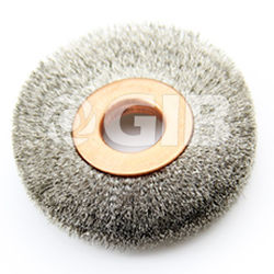 Круговая скрученная щетка - GOLDEN INDUSTRIAL BRUSH - для отделки / для очистки / для галтовки