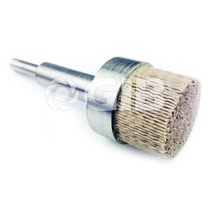 Щетка кисть - GOLDEN INDUSTRIAL BRUSH - для галтовки / нейлоновая / из алюминия