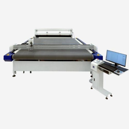 Станок для резки с ножом - BR500PL - BALACCHI S.R.L. - для тканей / для многослойной ткани / ЧПУ