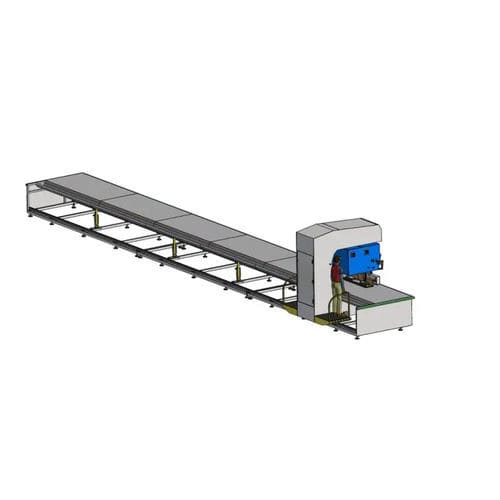 Станок для сварки с высокой частотой - BR10/25PT360 - BALACCHI S.R.L. - контролируемый PLC / 400В трехфазный / с подвижной головкой