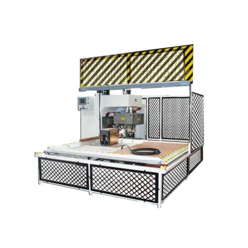 Станок для сварки с высокой частотой - BR Car Carpet - BALACCHI S.R.L. - контролируемый PLC / для автомобильных деталей / 400В трехфазный