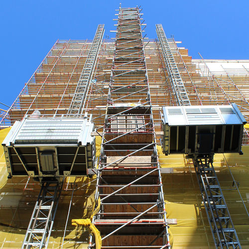 Реечный грузовой подъемник - Super-Lift LX-PM - Böcker Maschinenwerke GmbH - для строительства / для строительства