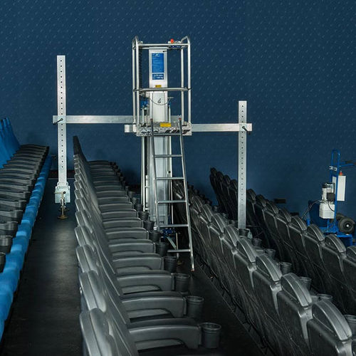 Мобильный подъемник с вертикальной мачтой - UNI-Lift PHC 1000 EU - Böcker Maschinenwerke GmbH - для интерьера