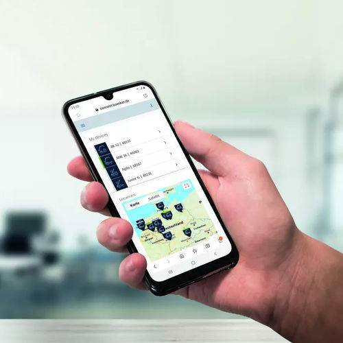 Программное обеспечение статистического анализа - BöckerConnect - Böcker Maschinenwerke GmbH - дистанционного технического обслуживания / для определения местоположения / промышленное