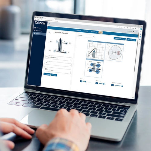 Программное обеспечение моделирования - LiftPlanner - Böcker Maschinenwerke GmbH - для управления / конфигурация / для планирования