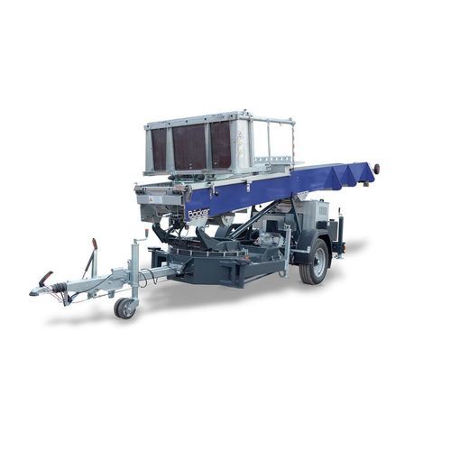 Электрический грузовой подъемник - Arriva G - Böcker Maschinenwerke GmbH - для строительства / с платформой