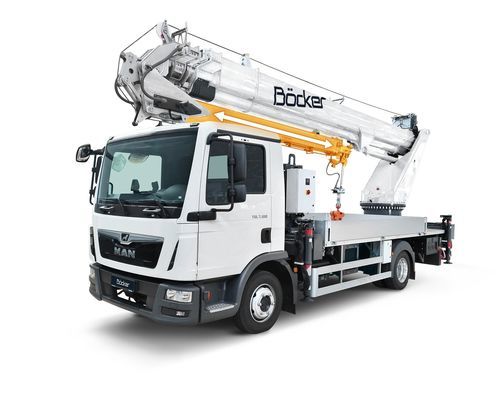 Башенный кран на грузовике - AK 37 X - Böcker Maschinenwerke GmbH - телескопический / для строительства / для подъема
