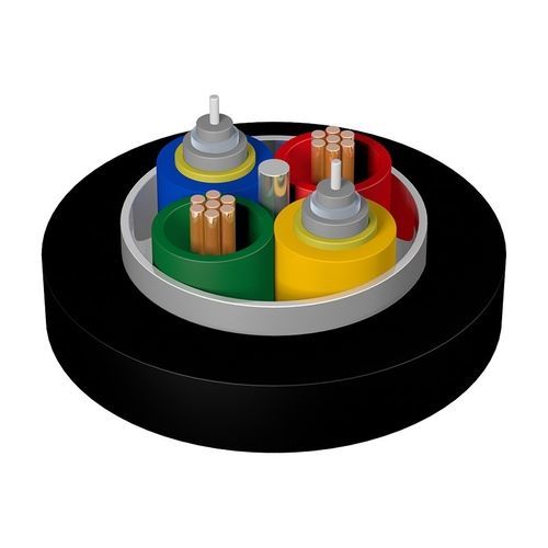 Гибридный оптический кабель - GDFKJH - Yangtze Optical Fibre and Cable Joint Stock Limited Company - для передачи данных / питания / бронированный