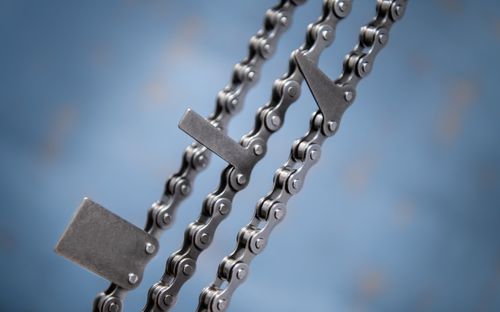 Трансмиссионная цепь - 08B-1 - Iris Chains - из нержавеющей стали / по индивидуальному заказу / для конвейерной доставки