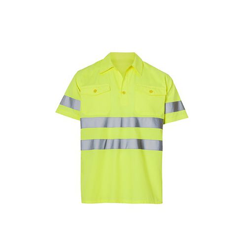 Поло высокая видимость - CAMBRILS  - SEANA textil - рабочее / из полиэстера / из хлопка