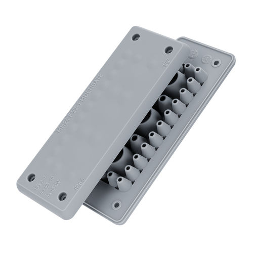 Пластина кабельного ввода IP66 - MH24 F22-1 - Trelleborg Cable Entry Solutions - для электрошкафа / для гигиенических целей / для кабеля