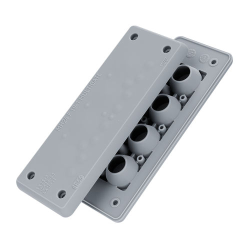 Пластина кабельного ввода IP66 - MH24 F19-1 - Trelleborg Cable Entry Solutions - для электрошкафа / для гигиенических целей / для кабеля