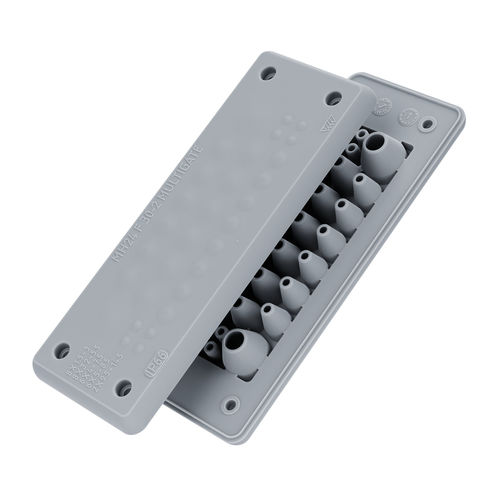 Пластина кабельного ввода IP66 - MH24 F30-2 - Trelleborg Cable Entry Solutions - для электрошкафа / для гигиенических целей / для кабеля