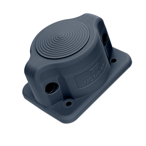 Пластина кабельного ввода IP55 - MC 1x8-64 - Trelleborg Cable Entry Solutions - модульная / со щекой / для электрошкафа
