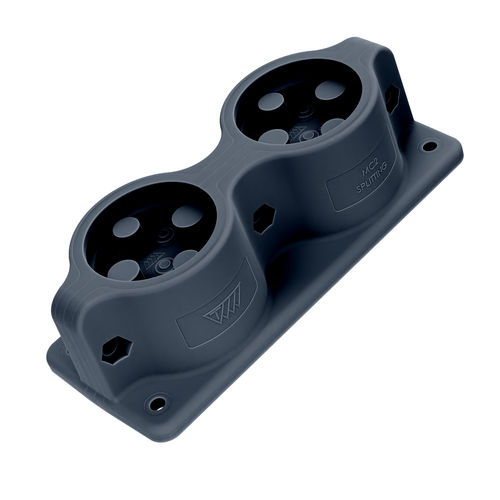 Пластина кабельного ввода IP55 - M 2/18 - Trelleborg Cable Entry Solutions - со щекой / для электрошкафа / для кабеля