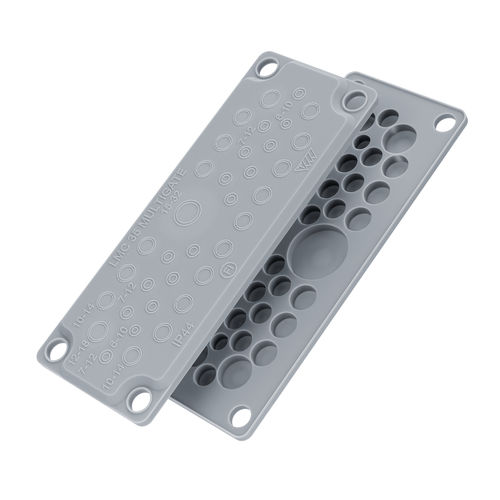 Пластина кабельного ввода IP54 - LMC 35 - Trelleborg Cable Entry Solutions - металлическая / для электрошкафа / для гигиенических целей