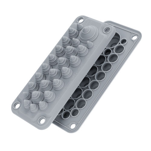 Пластина кабельного ввода IP54 - LMC 25 - Trelleborg Cable Entry Solutions - металлическая / для электрошкафа / для кабеля