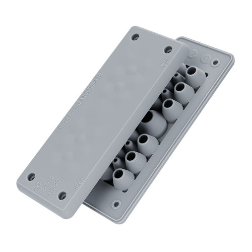 Пластина кабельного ввода IP66 - MH24 F17-3 - Trelleborg Cable Entry Solutions - для электрошкафа / для гигиенических целей / для кабеля