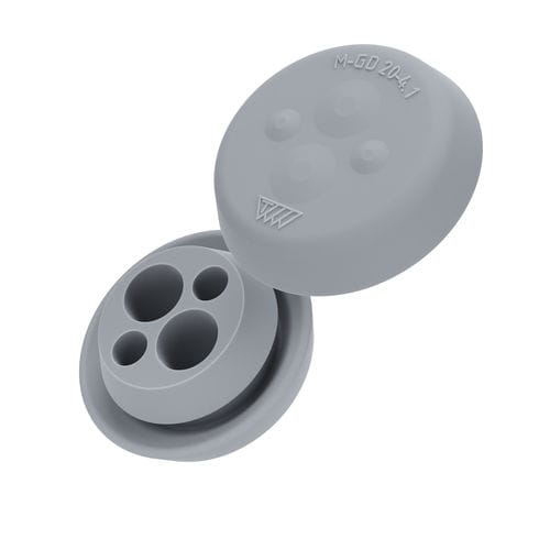 Пластина кабельного ввода IP65 - M-GD 20-4.1 - Trelleborg Cable Entry Solutions - для электрошкафа / для гигиенических целей / для кабеля
