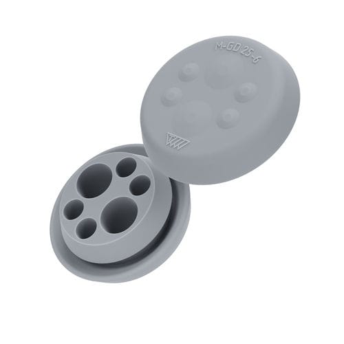 Пластина кабельного ввода IP65 - M-GD 25-6 - Trelleborg Cable Entry Solutions - для электрошкафа / для гигиенических целей / для кабеля