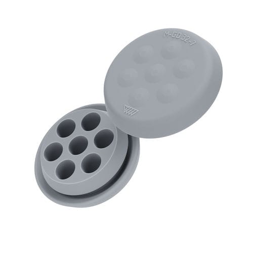 Пластина кабельного ввода IP65 - M-GD 32-7 - Trelleborg Cable Entry Solutions - для электрошкафа / для гигиенических целей / для кабеля