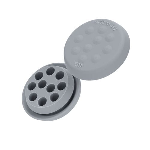 Пластина кабельного ввода IP65 - M-GD 32-10.2 - Trelleborg Cable Entry Solutions - для электрошкафа / для гигиенических целей / для кабеля