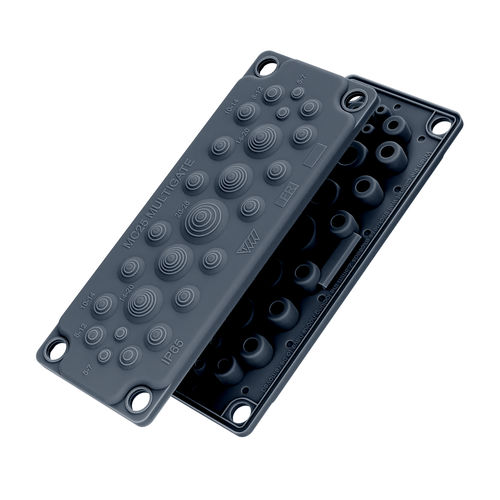 Кабельный проход с защитными материалами от ЭМИ -  MC 25 BLACK EMC - Trelleborg Cable Entry Solutions - IP65 / для кабеля / для электрошкафа