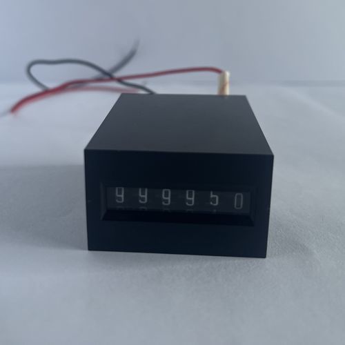 Импульсный счетчик -  876-ⅡA   - Hitech - с 6 цифрами / электромеханический / электромагнитный