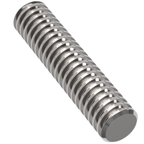 Ходовой винт с круглой резьбой - TR RH SS series  - Helix Linear Technologies - трапецевидный / из нержавеющей стали / из нержавеющей стали