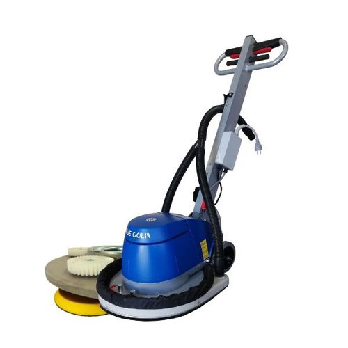 Вращающаяся монощетка для сглаживания - Blue Golia Plus KN - Kunzle & Tasin srl - для паркета / электрическая