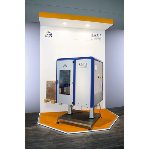Автоматическая этикетировочная машина - PAE - b+b Automations- und Steuerungstechnik GmbH - для паллет