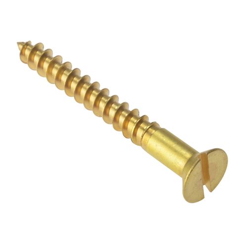 Винт из латуни - Vaishnavi Metal Products - для фиксации / с потайной головкой / с разрезом