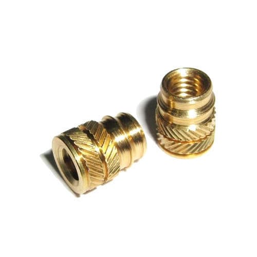Вставка из латуни - Vaishnavi Metal Products - резьбовая / рифленая / круглая