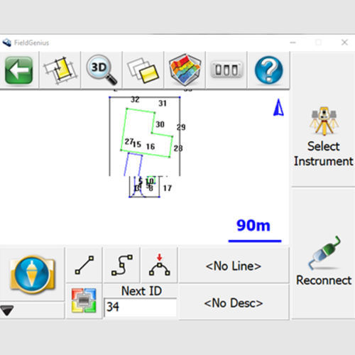 Программное обеспечение для проектирования - FieldGenius 11 - eSurvey GNSS - 3D-моделирования / сбора данных / межевания