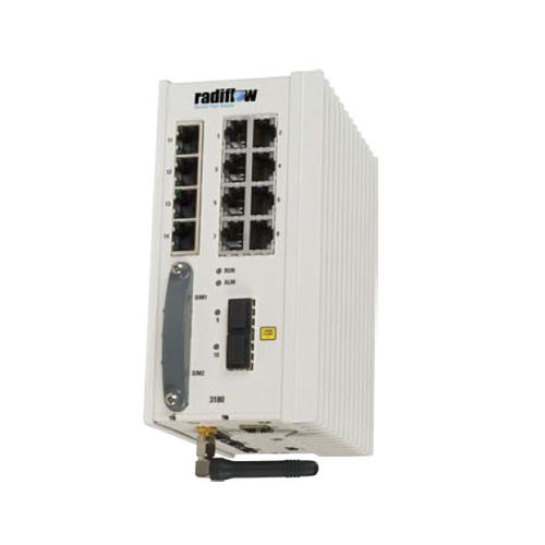 Промышленный мосток - iSEG RF-3180 - Radiflow - для обеспечения безопасности / Ethernet / 3G