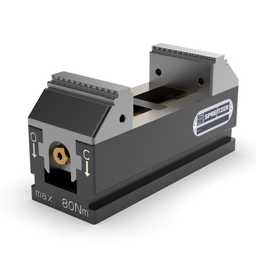 Тиски с центрирующим зажимом - MZR - Spreitzer GmbH & Co. KG - Präzisionswerkzeuge - для станка / для 5-осевого станка / горизонтальный