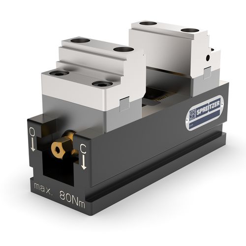 Тиски с центрирующим зажимом - MZU  - Spreitzer GmbH & Co. KG - Präzisionswerkzeuge - для станка / для 5-осевого станка / горизонтальный