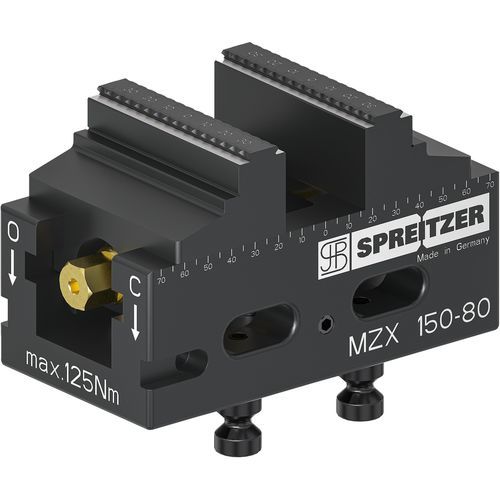 Тиски с центрирующим зажимом - MZX series - Spreitzer GmbH & Co. KG - Präzisionswerkzeuge - для станка / для фрезерного станка / для 5-осевого станка