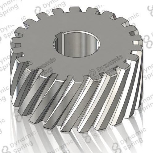 Цилиндрическая зубчатая передача - Dynamic Spring Co., Ltd - спиральная