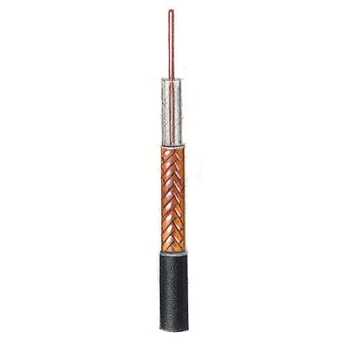 Электрический кабель РЧ - RG-59 B/U - Metrofunk Kabel-Union - коаксиальный / бронированный / из меди