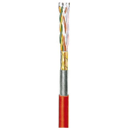 Электрический кабель для передачи данных - ASS 1x2x0,25 - Metrofunk Kabel-Union - бронированный / термостойкий / витая пара