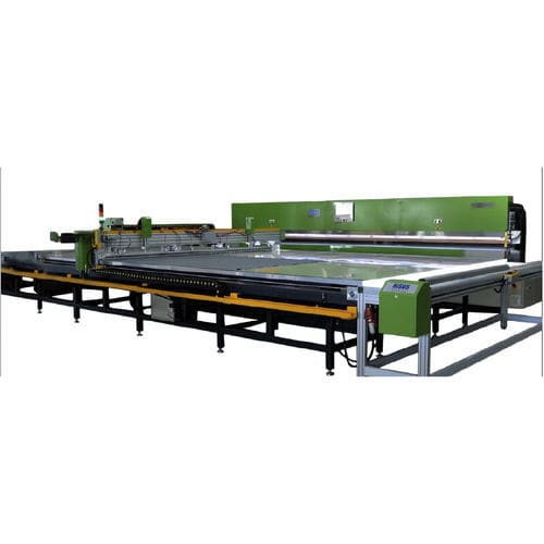 Стол для резки для ткани - RZ-7500X - Risus Machines - с поворотным ножом / для штор / для штор