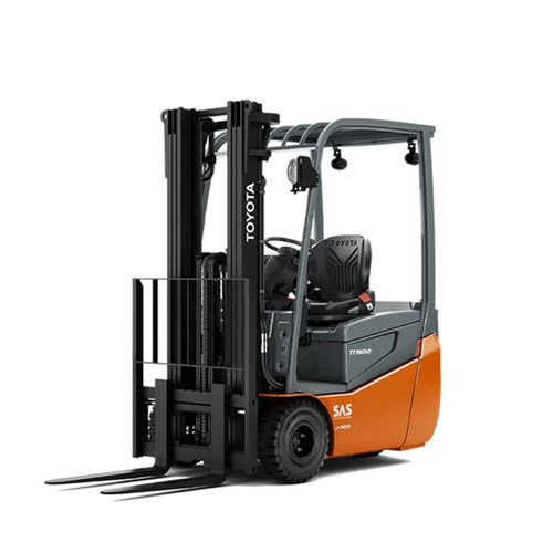 Электрический вилочный погрузчик - Traigo24 8FBES13T - Toyota Material Handling - с местом для сидения водителя / для узкого прохода / для складов
