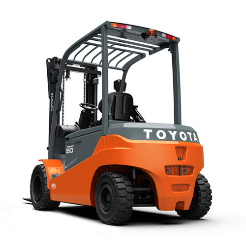 Электрический вилочный погрузчик - Traigo 80 8FBMT50 - Toyota Material Handling - с местом для сидения водителя / для погрузки/разгрузки / с противовесом