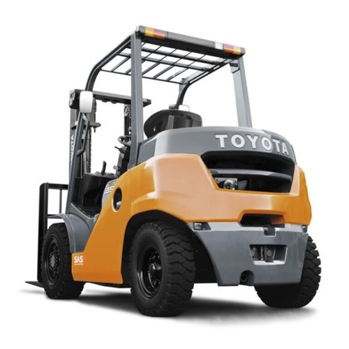 Вилочный погрузчик с дизельным двигателем - 8FD40F - Toyota Material Handling - с местом для сидения водителя / для погрузки/разгрузки / для высоких нагрузок