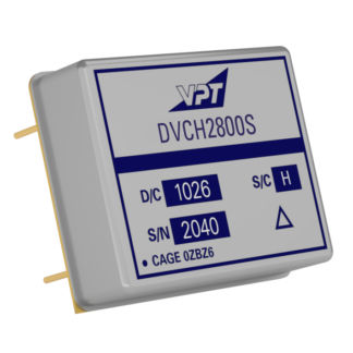 Преобразователь DC/DC SMD - DVCH Series - VPT Inc - низкой мощности / для самолета / с одним выходом