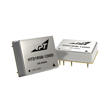 Изолированный преобразователь DC/DC - HTD Series - VPT Inc - SMD / в металлическом корпусе / промышленный