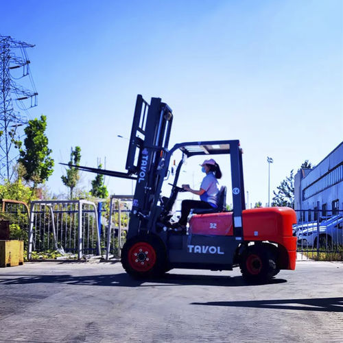 Дизельный вилочный погрузчик - CPC series - Shandong Tavol Machinery Co.,Ltd - с местом для сидения водителя / для загрузки / 4-колесный