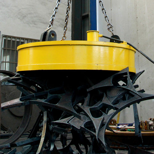 Подъемный электромагнит с электрическим переключением - Shandong Tavol Machinery Co.,Ltd - для подъемного крана / для металлолома / круговой