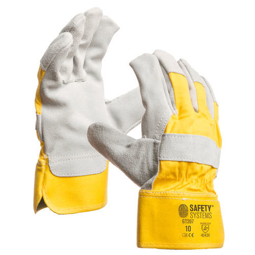 Перчатки от механических воздействий - GT207 - Lanzi Srl | Safety Systems - для разгрузочно-погрузочных работ / маслоустойчивая / из кожи